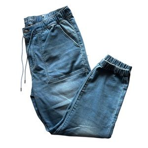 American eagle soft knit denim joggers new without tags, super soft & stretchy